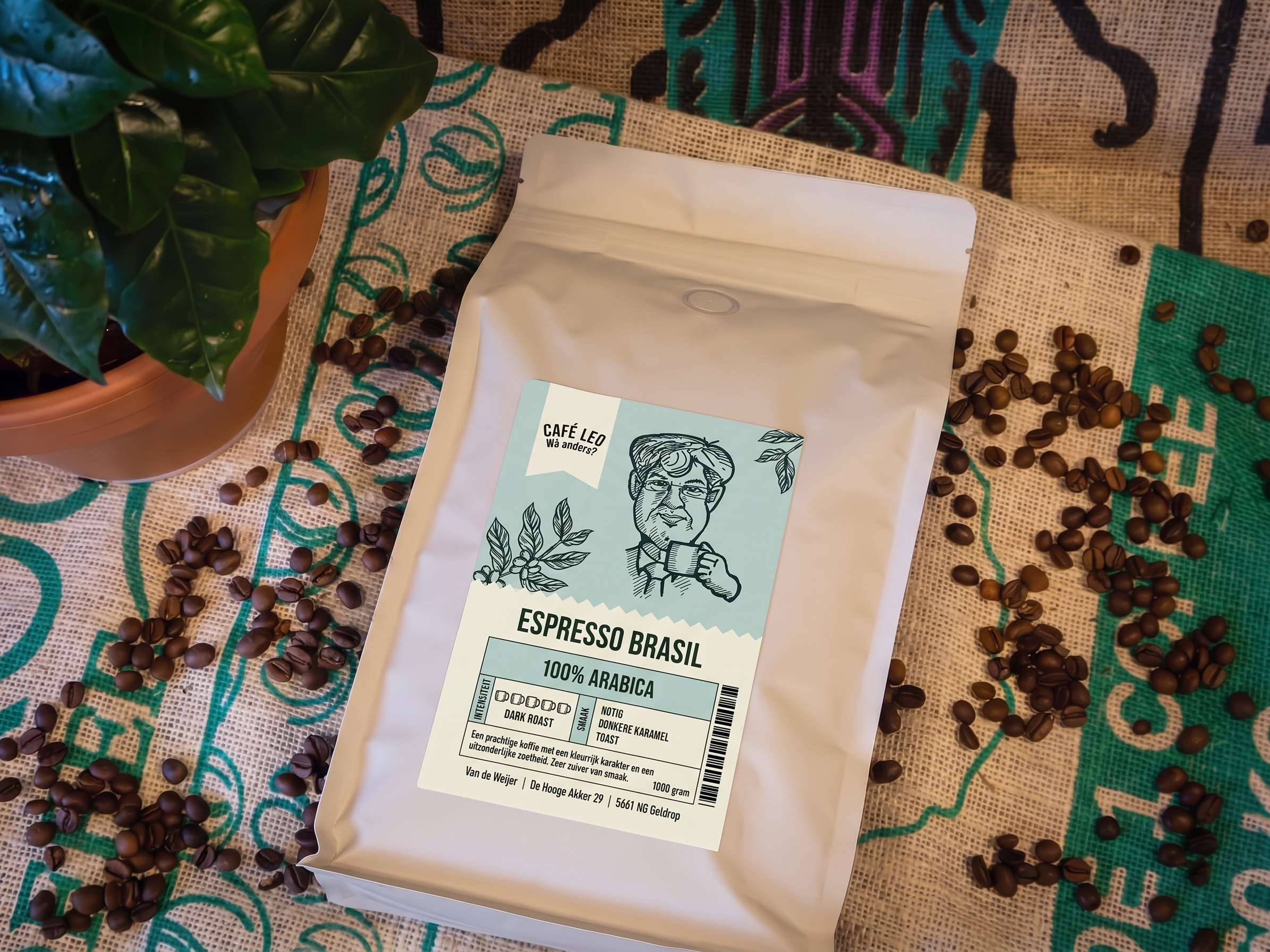 Espresso Brasil, koffie van de oorsprong