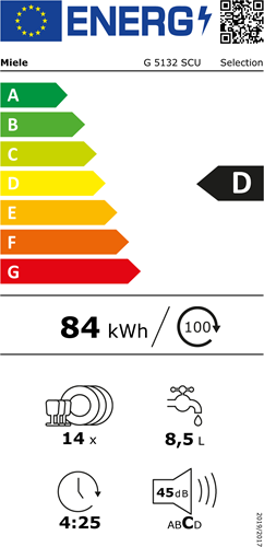 Miele G 5132 SCU CLST Vaatwasser onderbouw-1