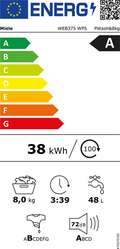 Miele WEB 375 WPS Excellence PowerWash Wasmachine voorlader-3