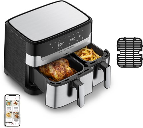 Tefal EY905D Easy Fry & Grill Dual Friteuse