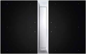 BORA PKAS3FI Pro set oppervlakte-inductie (1x PKAS3, 2x PKFI3, 1x EFBV90, 1x EFS375, 1x EFV)