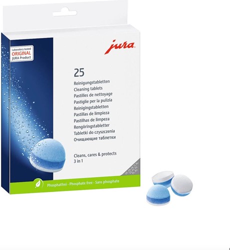 Jura Reinigingstabletten 25 stuks