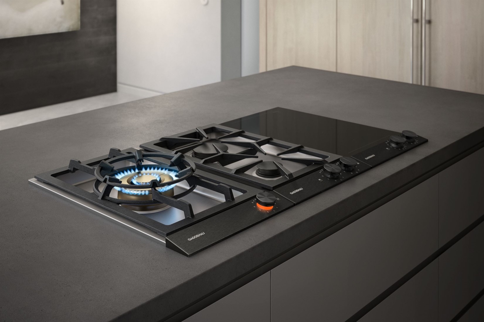 Gaggenau VR230120 Vario serie 200 grill Van de Weijer Gaggenau VR230120 Vario serie 200 grill Van de Weijer
