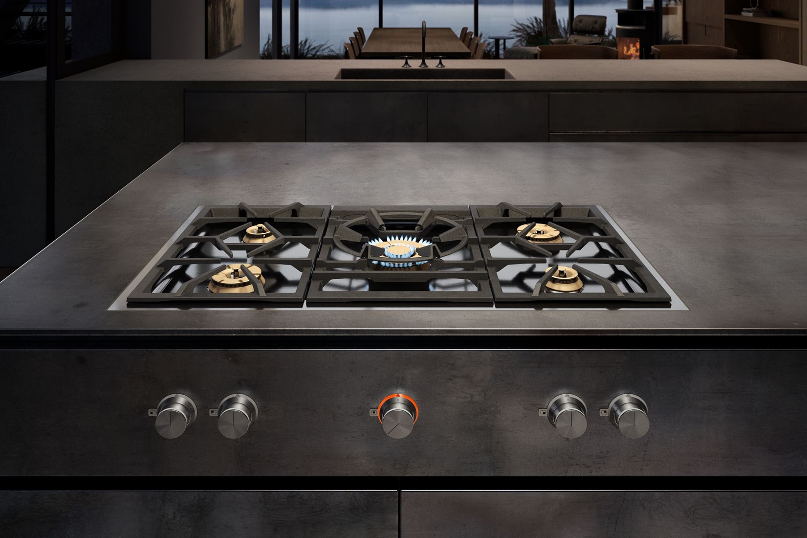 Gaggenau VG491111F Gaskookplaat 400serie 90 cm Van de Weijer