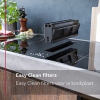 Neff V57PHQ4C0 70 cm, CombiInductie, 4 zones, 2 Combi Zones, Twist TouchÂ®, Uitgebreide Braadsen-3