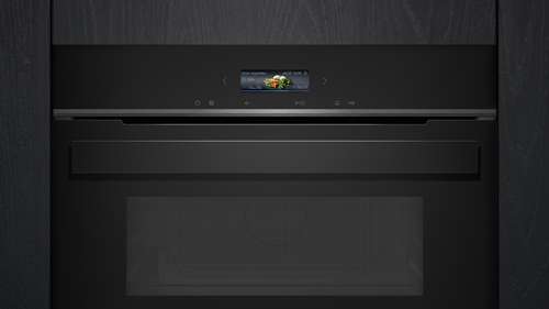 Siemens CE932GXB1 iQ700, Magnetron 1000W m. grill, 36l, klapdeur-2