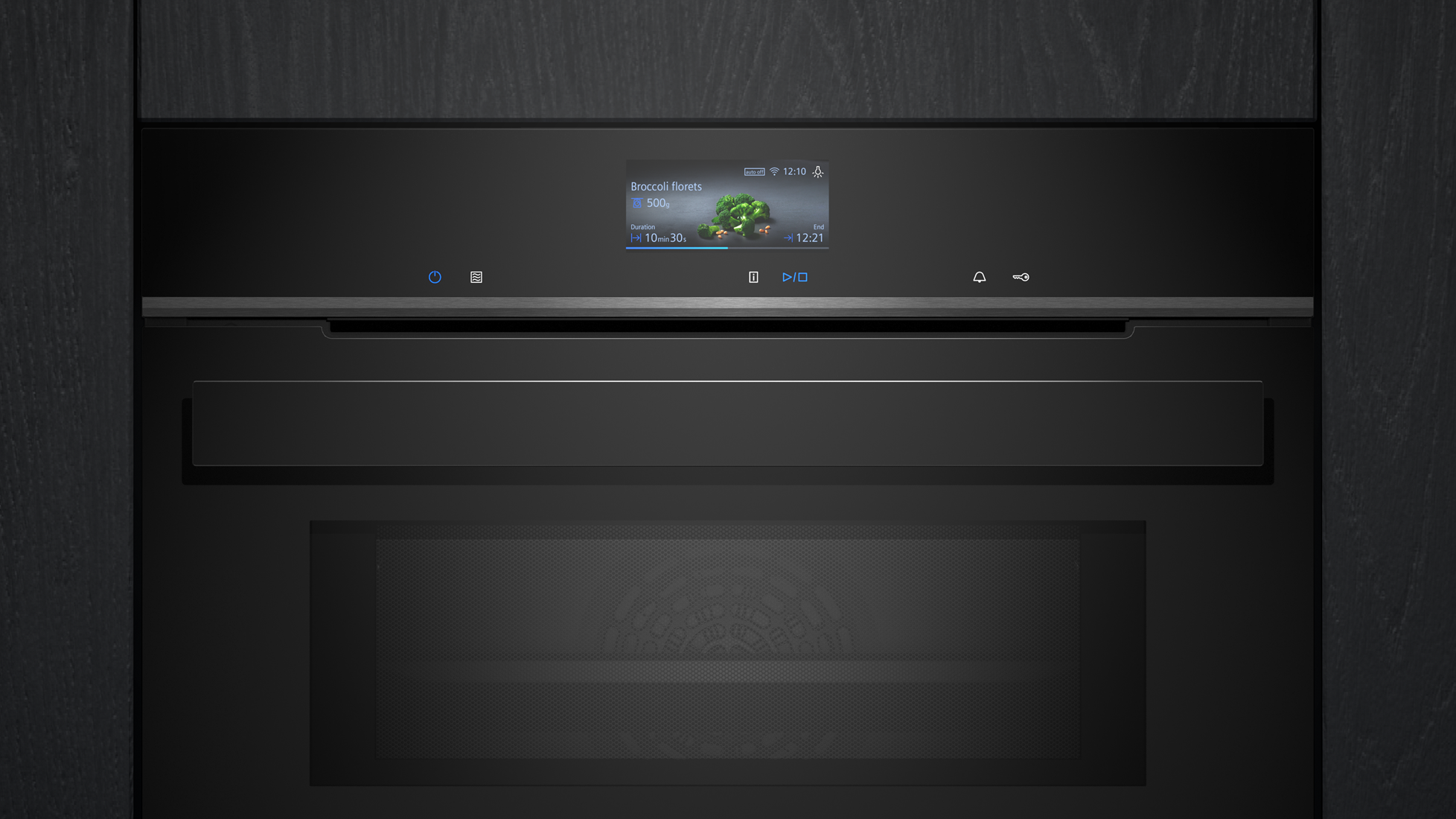 Siemens HM936GCB1 iQ700,Oven met magn 60 cm,19 syst,ecoClean,HC Van de