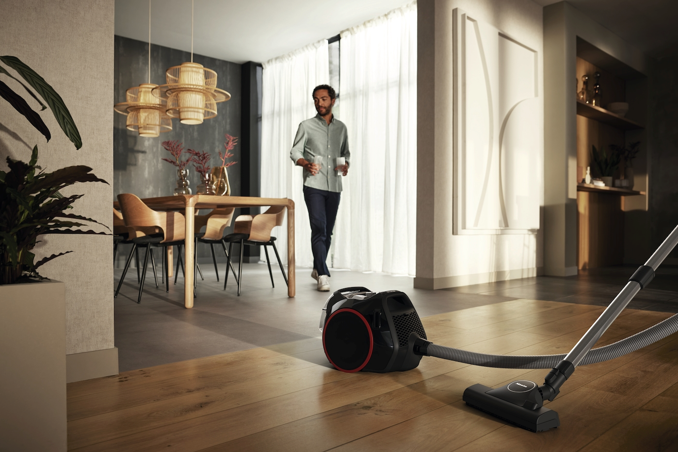 Miele Boost CX1 Obsidiaanzwart Stofzuiger zonder stofzak