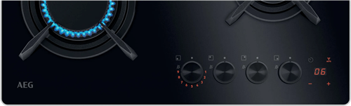 AEG HKB64453NB Gas kookplaat inbouw-4