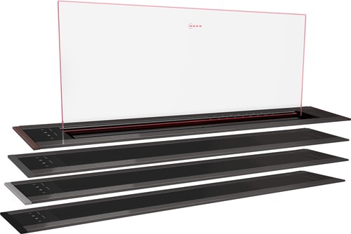 Neff I88WMM1Y7 N90 Glass Draft 80cm, Flex Design