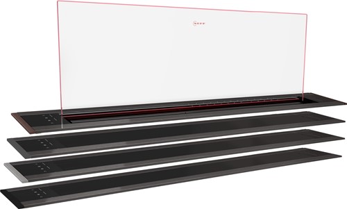 Neff I98WMM1Y7 N90 Glass Draft 90cm, Flex Design