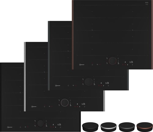 Neff T66YYY4C0 N90 kookplaat 60cm, 4 zones, 2 Flex, TP Flex, Flex Design