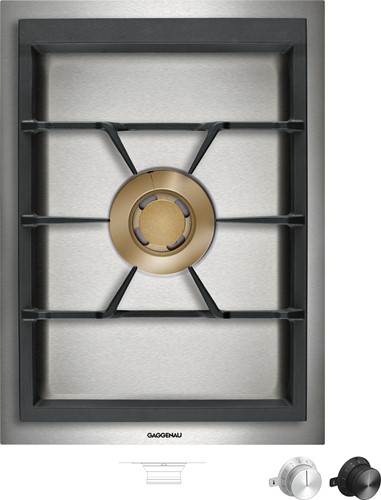 Gaggenau VG415115F Wokbrander Vario400 38cm flessengas excl. knoppen