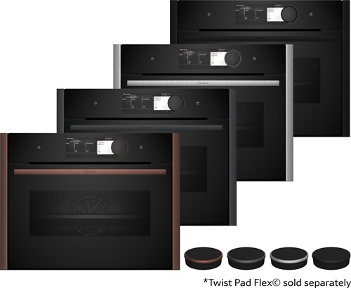 Neff C29FY5CY0 N90 bakoven met stoom 45cm, Flex Design