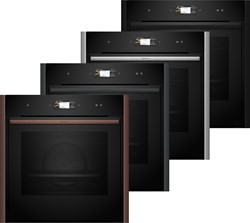 Neff B59FS3AY0 60 cm, Label A+, 23 verwarmingsmethoden, FullSteam Plus, Eco Clean, Home