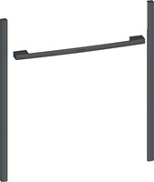 Neff Z9060AY0 Flex Design zijlijsten en greep Anthracite Grey voor Bakoven 60 cm of Compacte b