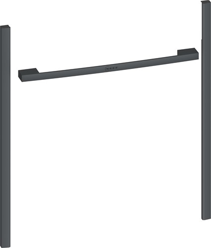 Neff Z9060AY0 Flex Design zijlijsten en greep Anthracite Grey voor Bakoven 60 cm of Compacte b