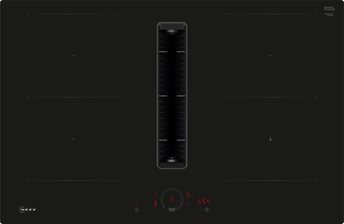 Neff V58PHQ4C0 80 cm, CombiInductie, 4 zones, 2 Combi Zones, Twist TouchÂ®, Uitgebreide Braadsen