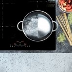 Neff V57PHQ4C0 70 cm, CombiInductie, 4 zones, 2 Combi Zones, Twist TouchÂ®, Uitgebreide Braadsen-2