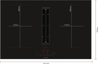 Siemens ED877HQ26E Inductiekookplaat met afzuiging-2