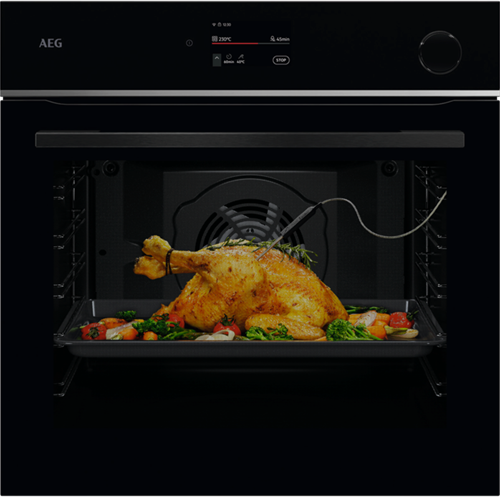 AEG TR7PB73FSB Combi stoomoven inbouw