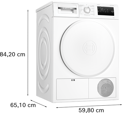 Bosch WTH8300MNL Serie 4 EXCLUSIV Warmtepomp droger-11