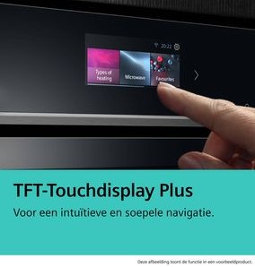 Siemens CS936GAB1 iQ700, Comp oven met stoom, 22 syst, ecoClean, HC-13
