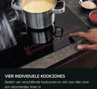 AEG TH84CB03CB Inductiekookplaat met afzuiging inbouw-8
