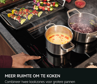 AEG TH84CB03CB Inductiekookplaat met afzuiging inbouw-9