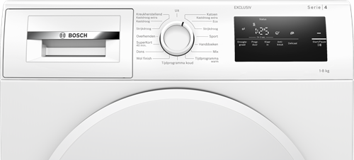 Bosch WTH8300MNL Serie 4 EXCLUSIV Warmtepomp droger-14