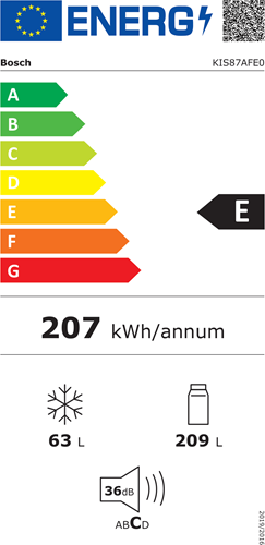 Bosch KIS87AFE0 Koel-vriescombinatie-19
