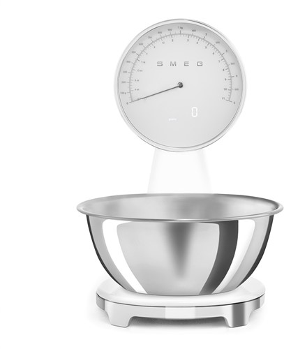 SMEG KSF01WHWW Keukenweegschaal