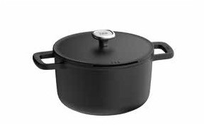 LEO Kookpot antikleef met deksel Phantom 24 x 11,50cm