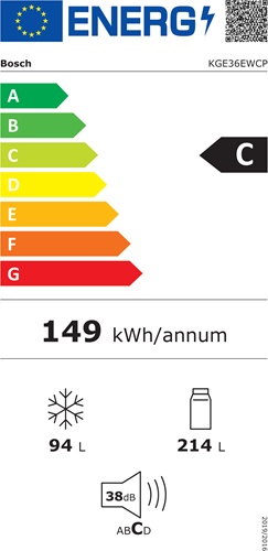 Bosch KGE36EWCP Serie 6 EXCLUSIV-16