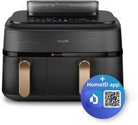 Philips NA552/00 Dual Basket Friteuse-2