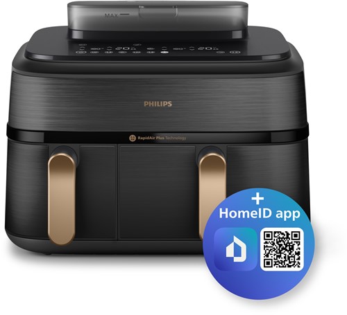 Philips NA552/00 Dual Basket Friteuse-2