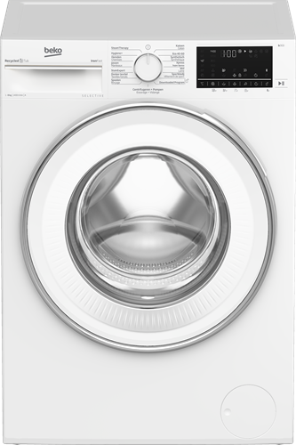 Beko B3WT59410W2 SELECTIVE Wasmachine voorlader