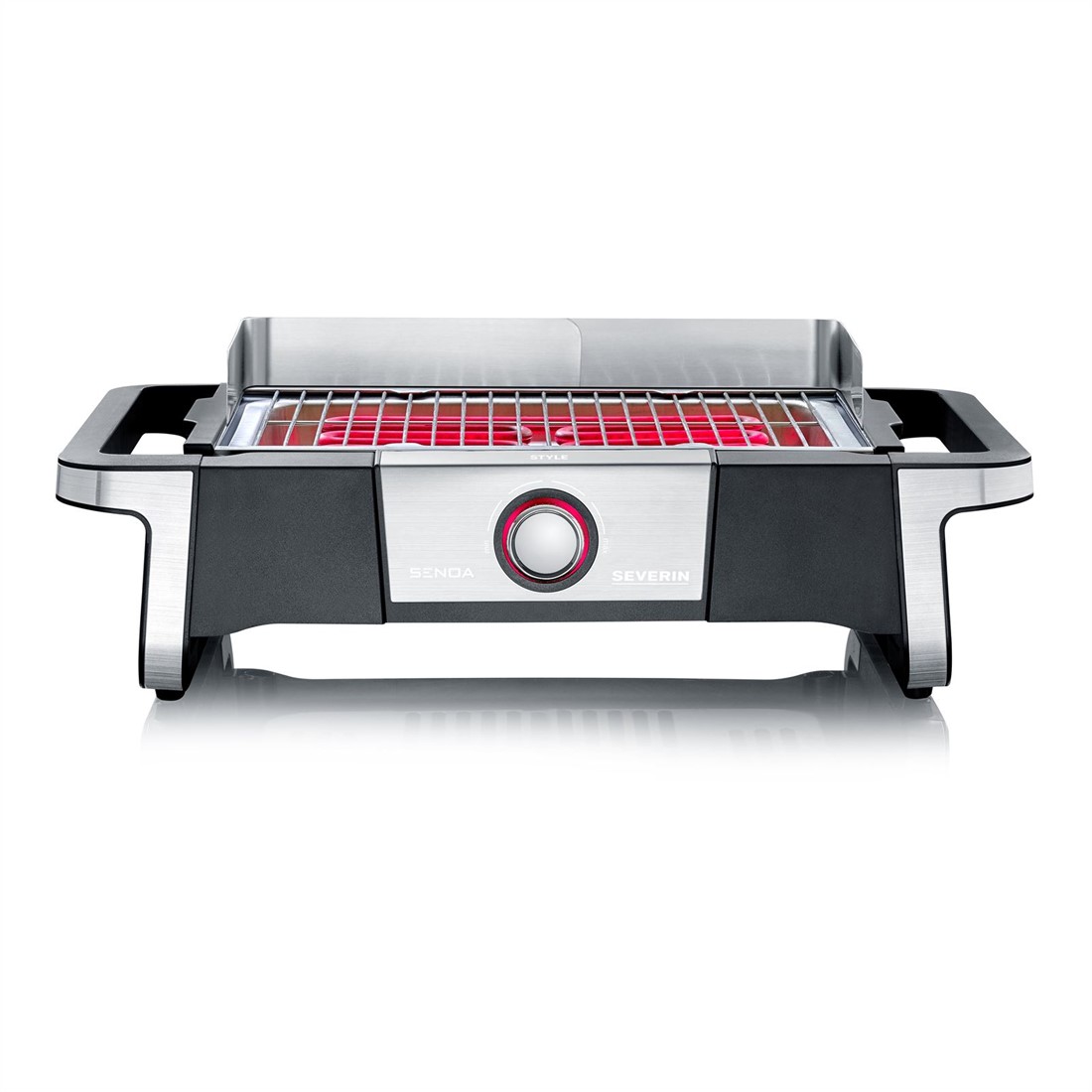 Severin STYLE 2500 W Grill Electrisch Tafelblad Zwart Severin STYLE 2500 W Grill Electrisch Tafelblad Zwart