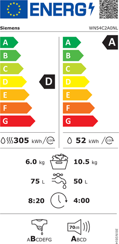 Siemens WN54C2A0NL IQ700 Home Connect Was - droogcombinatie-26