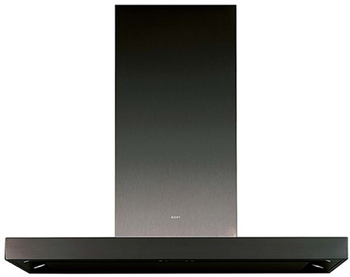 Flat'line wandschouw90 cm zwart, motor intern