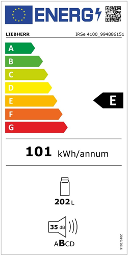 Energielabel afkomstig van Icecat, automatisch ingelezen op 05-04-2024.