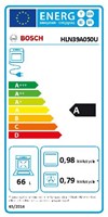 Bosch HLN39A050U Serie 4 Inductie fornuis-1