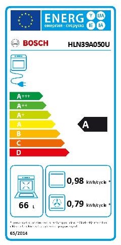 Bosch HLN39A050U Serie 4 Inductie fornuis-1