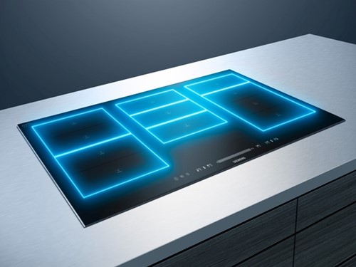 Siemens EX677NYV6E iQ700, flexInduction Plus 60 cm, blue duallightSlider, facet, HC/CC-11