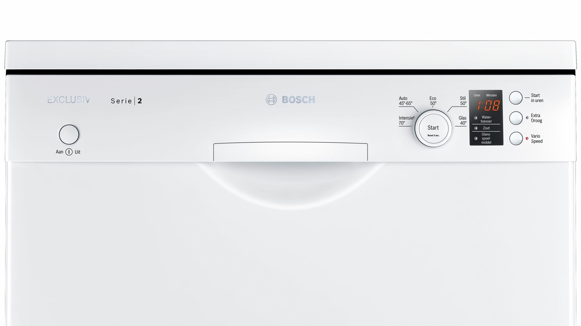 Bosch Sms25aw01n Serie 2 Silence Plus Exclusiv Vaatwasser 60 Cm