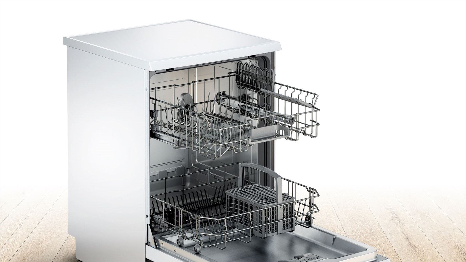 Bosch SMS25AW01N SERIE 2 SILENCE PLUS EXCLUSIV Vaatwasser 60 cm Van de ...