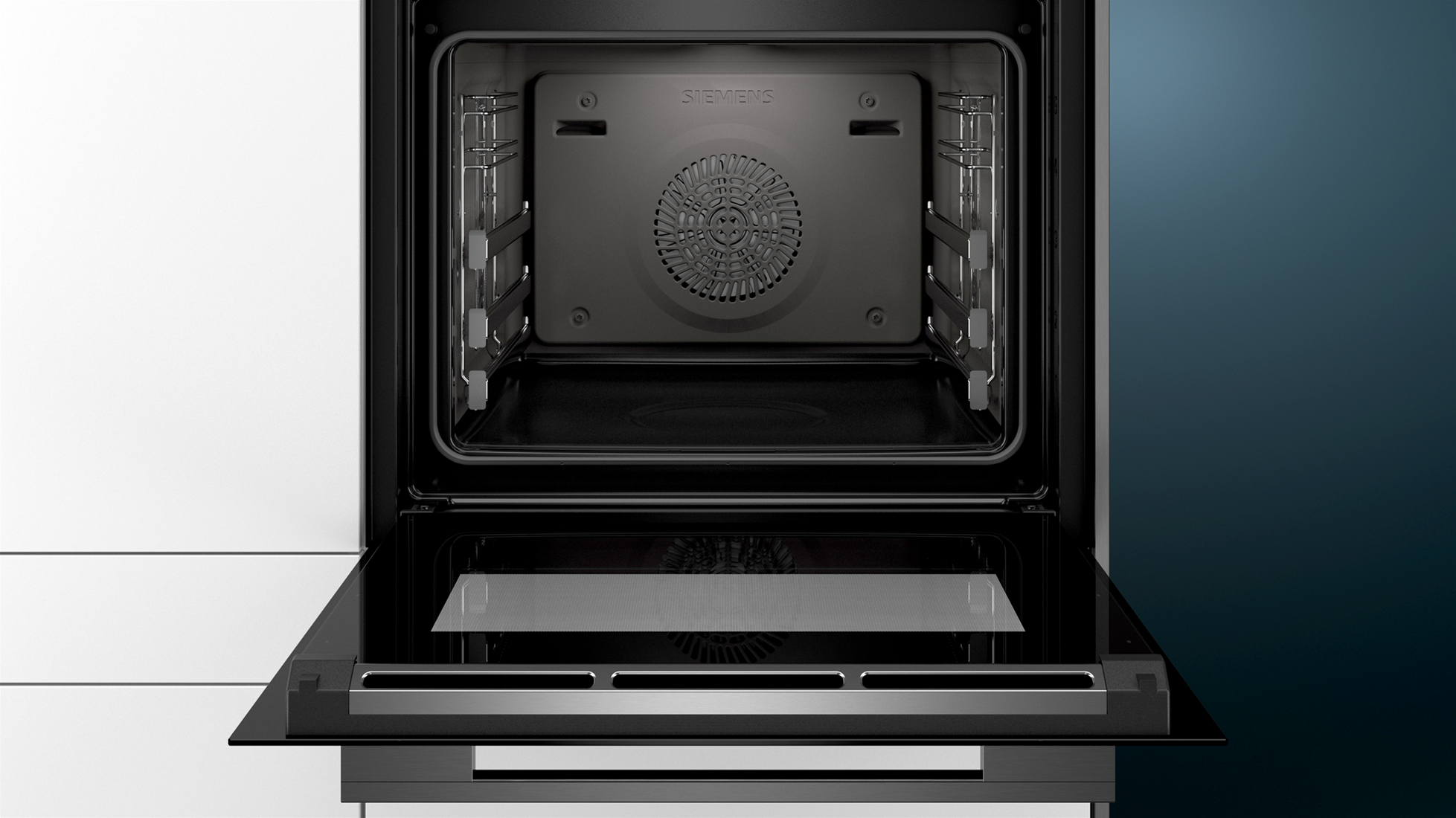 Siemens HS858KXB6 iQ700, Oven met stoom 60 cm, 15 syst, ecoCl Full, HC,  autoOpen door Van de Weijer