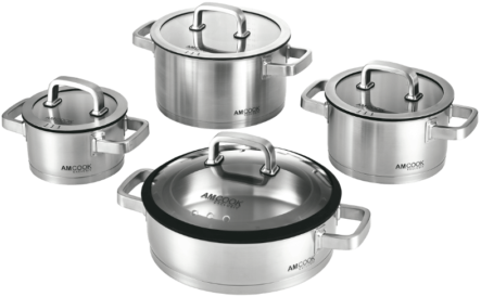 AM Cook Steelpannenset SENNA S8 plus