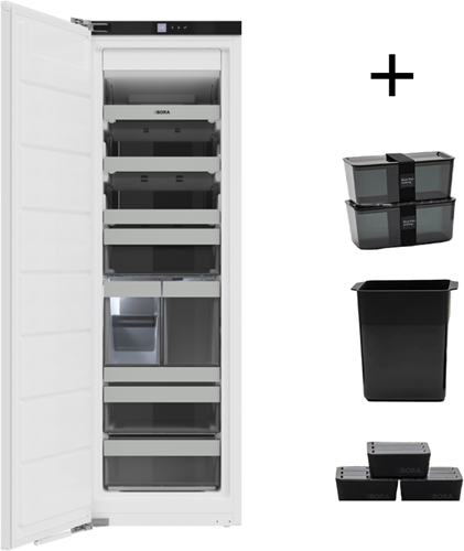 BORA F178GWS2 Freeze set Best vriezer met wateraansluiting