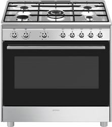 SMEG CX91GMXNLK Gas-elektrisch fornuis